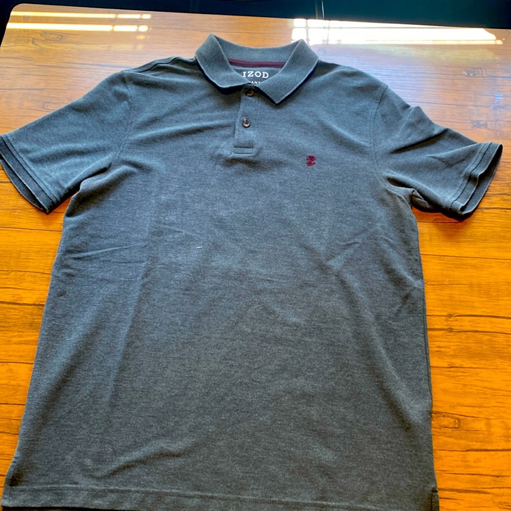 IZOD Charcoal Polo